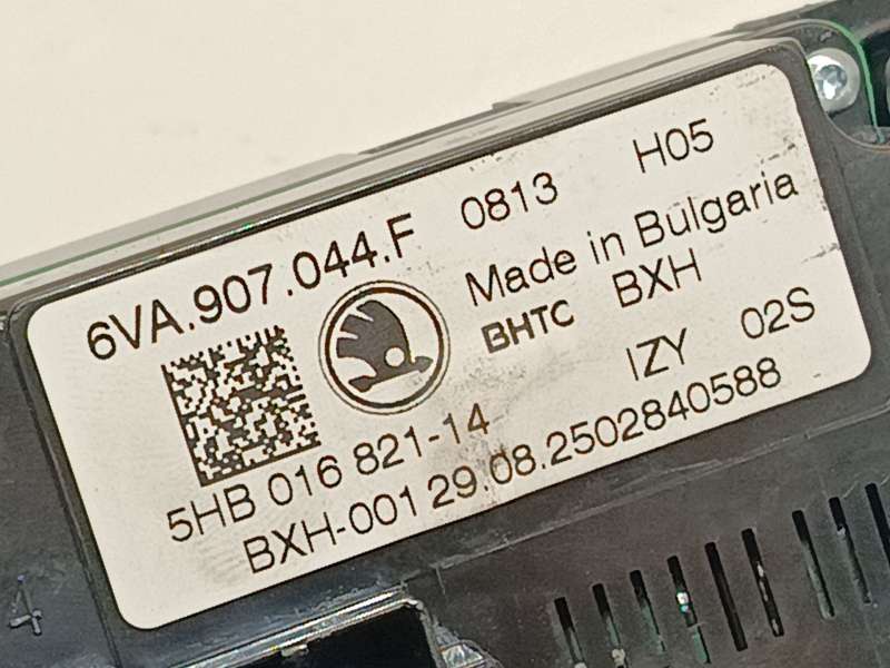 Recambio de mando climatizador para skoda kamiq (nw4) 1.0 tsi referencia OEM IAM 6VA907044FIZY  5HB016821 - Blanco 7