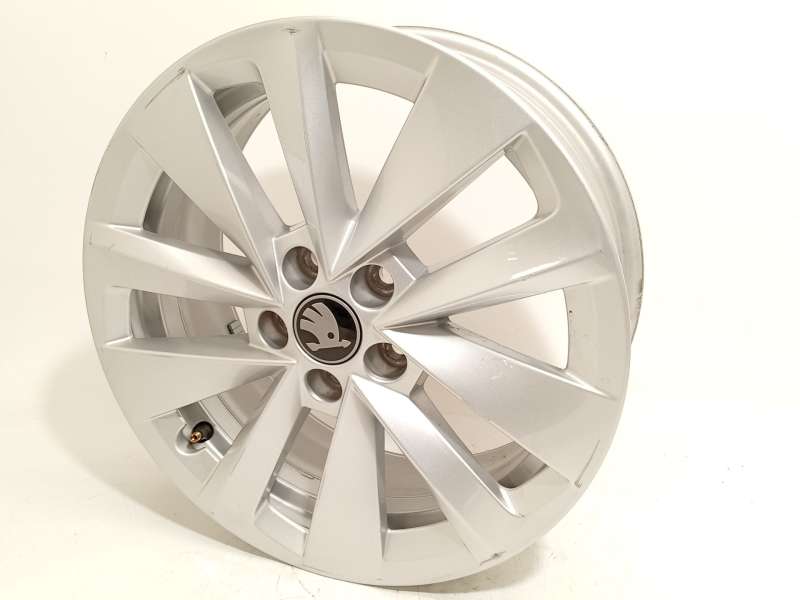 Recambio de llanta para skoda kamiq (nw4) 1.0 tsi referencia OEM IAM 657601025AJ - Blanco 2