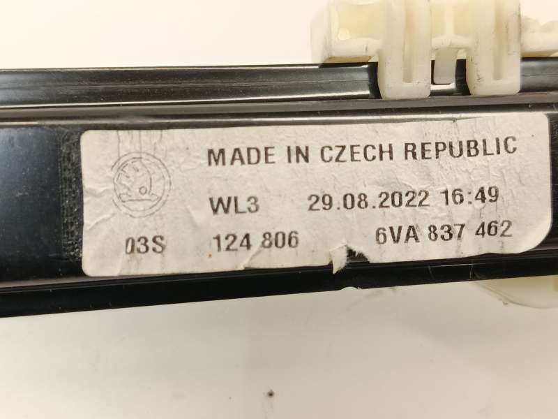 Recambio de elevalunas delantero derecho para skoda fabia iv (pj3) 1.5 tsi referencia OEM IAM 6VA837462 2Q1959406E - Plata 5
