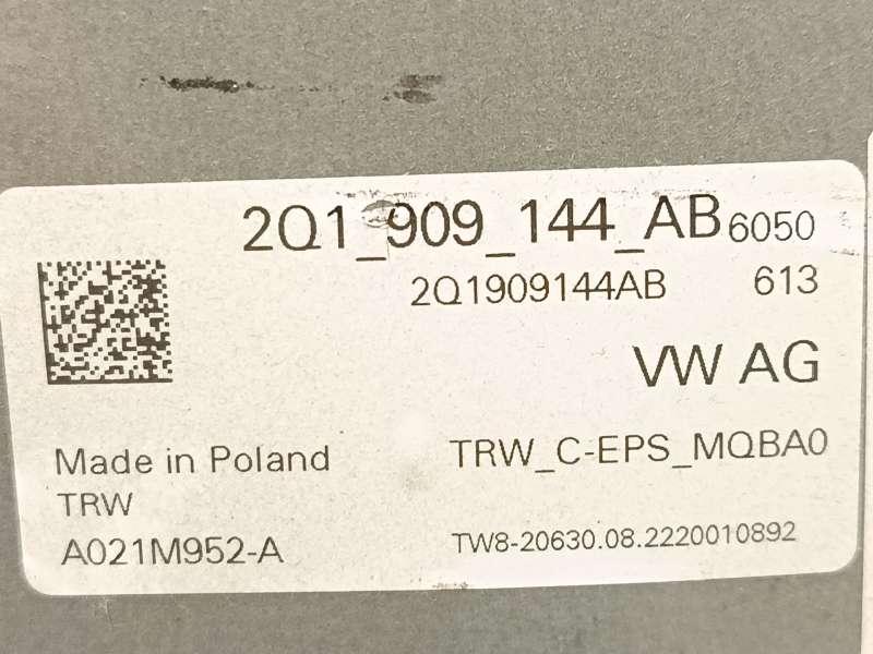 Recambio de columna direccion para skoda fabia iv (pj3) 1.5 tsi referencia OEM IAM 2Q1423510BP 2Q1909144AB - Plata 7