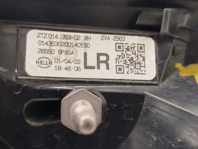 Recambio de piloto trasero derecho interior para nissan juke (f16_) 1.0 referencia OEM IAM 265506PA5A - Blanco 4
