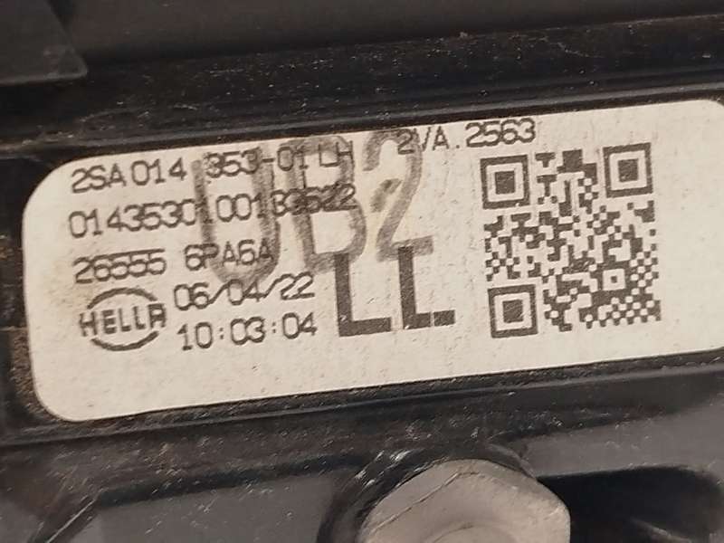 Recambio de piloto trasero izquierdo interior para nissan juke (f16_) 1.0 referencia OEM IAM 265556PA6A - Blanco 4