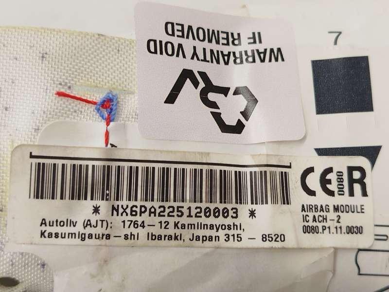 Recambio de airbag cortina delantero derecho para nissan juke (f16_) 1.0 referencia OEM IAM 985P06PA0A - Blanco 4