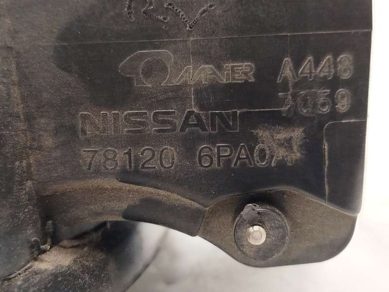 Recambio de tapa exterior combustible para nissan juke (f16_) 1.0 referencia OEM IAM 781206PA0A - Blanco 3