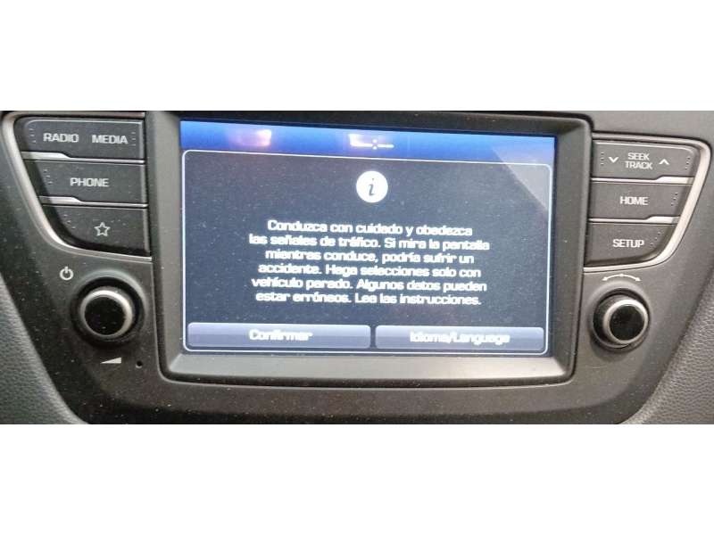 Recambio de sistema audio / radio cd para hyundai i20 ii (gb, ib) 1.0 t-gdi referencia OEM IAM 96160C8BC0RDR  ADBC0CBEE - Blanco 10