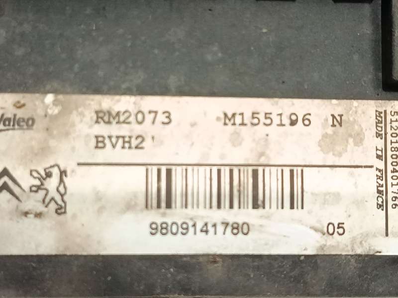 Recambio de radiador agua para citroën berlingo (er_, ec_) 1.5 bluehdi 100 referencia OEM IAM 9809141780 - Azul 5