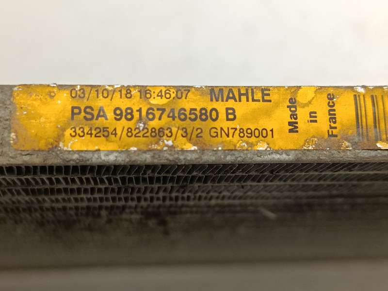 Recambio de condensador / radiador aire acondicionado para citroën berlingo (er_, ec_) 1.5 bluehdi 100 referencia OEM IAM 981674 - Azul 6