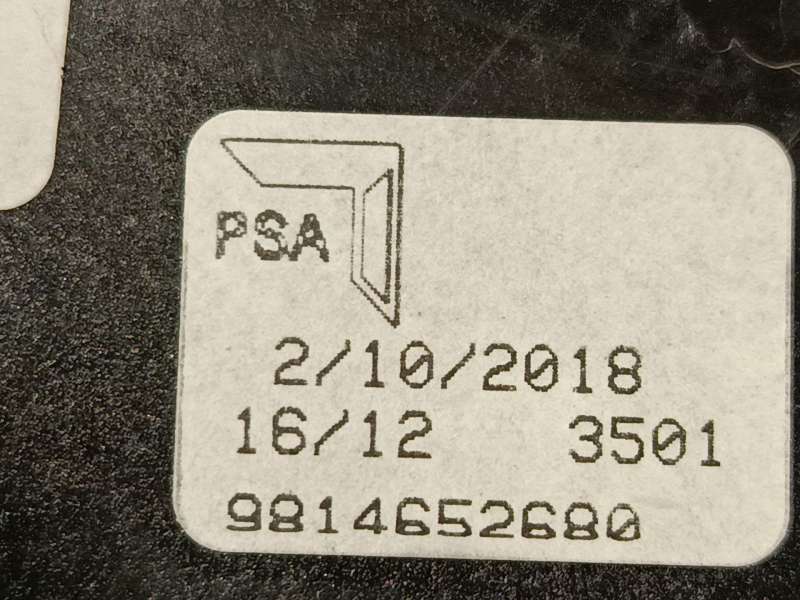 Recambio de palanca cambio para citroën berlingo (er_, ec_) 1.5 bluehdi 100 referencia OEM IAM 9814652680 - Azul 7
