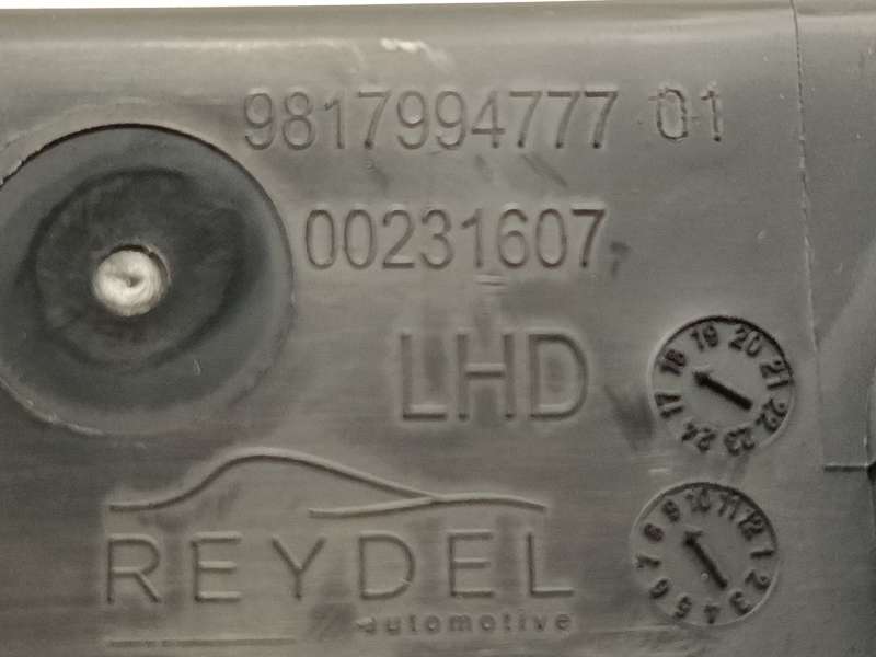 Recambio de guantera para citroën berlingo (er_, ec_) 1.5 bluehdi 100 referencia OEM IAM 98237995SK - Azul 6