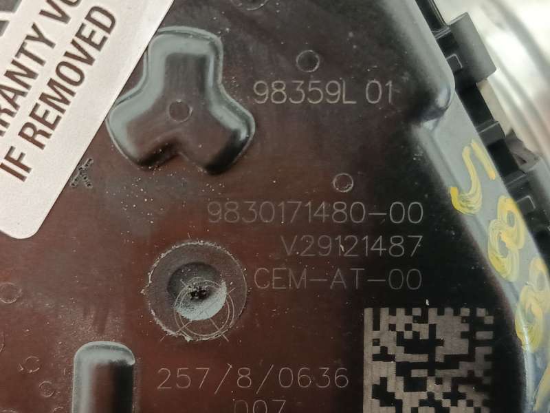 Recambio de caja mariposa para citroën berlingo (er_, ec_) 1.5 bluehdi 100 referencia OEM IAM 9830171480 - Azul 5