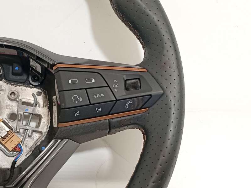 Recambio de volante para cupra formentor (km7, kmp) 2.0 tdi 4drive referencia OEM IAM 5FF419091XEY - Blanco 2