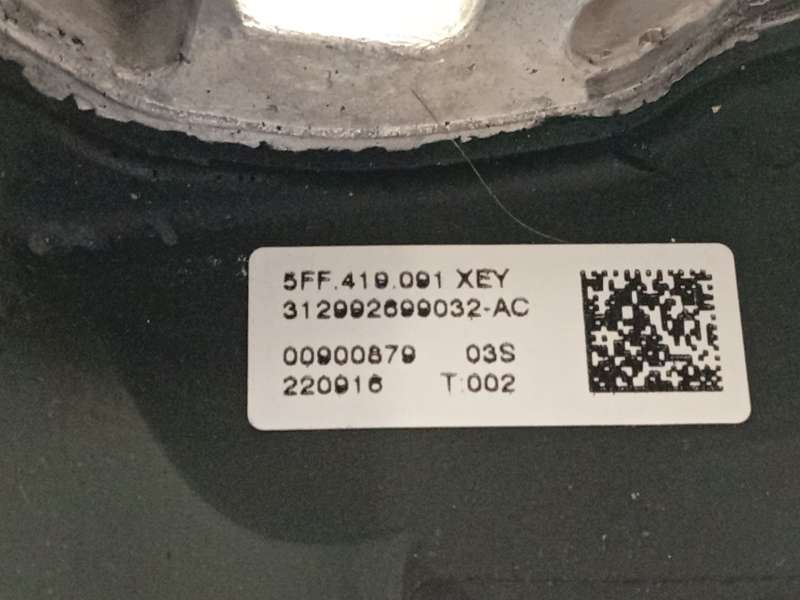 Recambio de volante para cupra formentor (km7, kmp) 2.0 tdi 4drive referencia OEM IAM 5FF419091XEY - Blanco 5