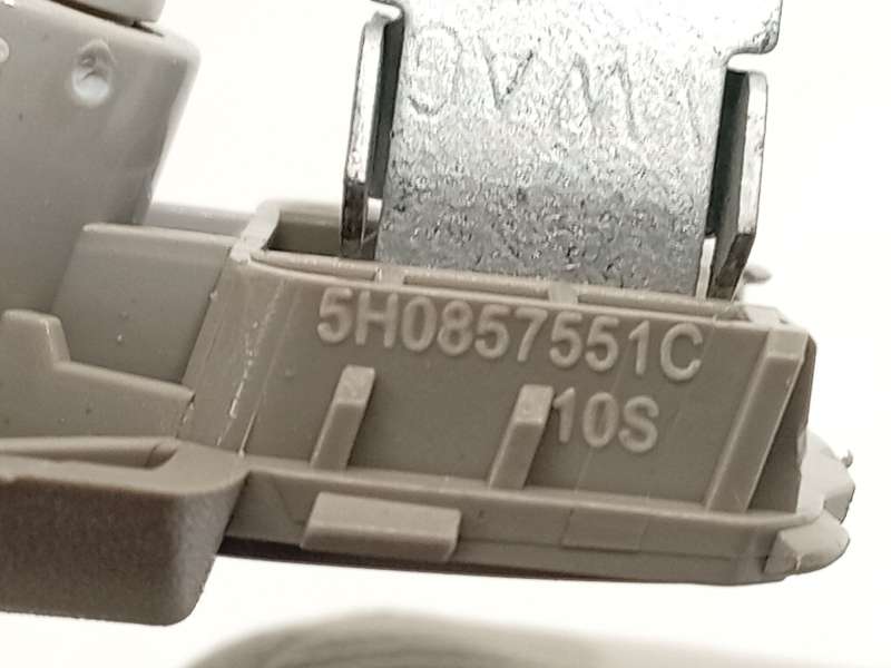 Recambio de parasol izquierdo para cupra formentor (km7, kmp) 2.0 tdi 4drive referencia OEM IAM 5H0857551CSX4 5H0857551C10S - Blanco 4