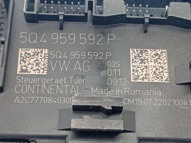 Recambio de modulo confort para cupra formentor (km7, kmp) 2.0 tdi 4drive referencia OEM IAM 5Q4959592P  A2C7770840300 - Blanco 3