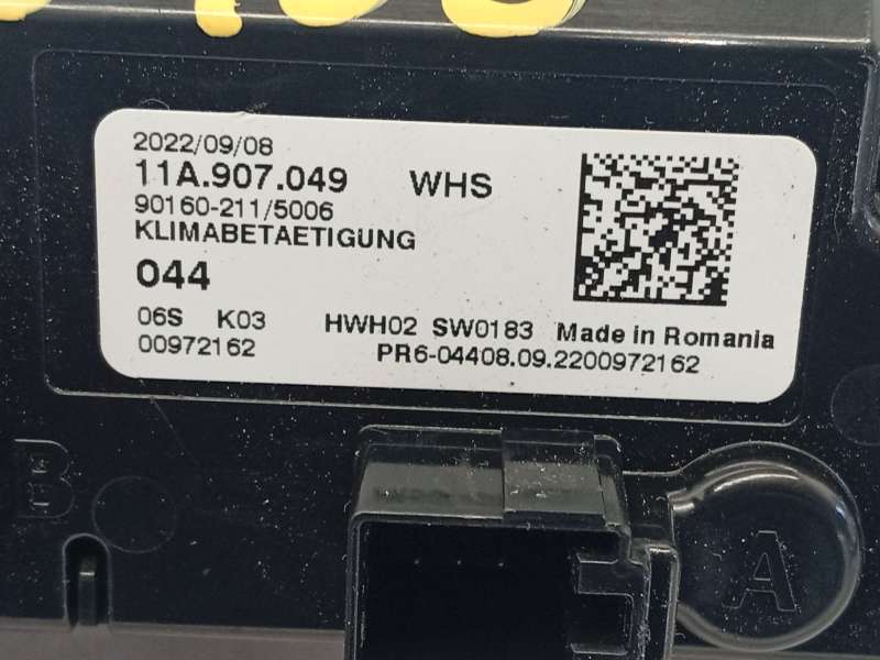 Recambio de pantalla multifuncion para cupra formentor (km7, kmp) 2.0 tdi 4drive referencia OEM IAM 11A907049WHS - Blanco 5