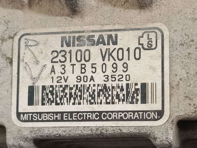 Recambio de alternador para nissan pick up (d22) 2.5 dci 4wd referencia OEM IAM 23100VK010  A3TB5099 5
