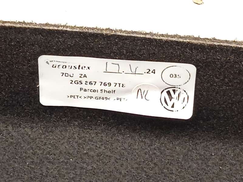 Recambio de bandeja trasera para volkswagen polo vi (aw1, bz1, ae1, bz3) 1.0 tsi referencia OEM IAM 2GS8677697T8 2GS867769 - Blanco 4
