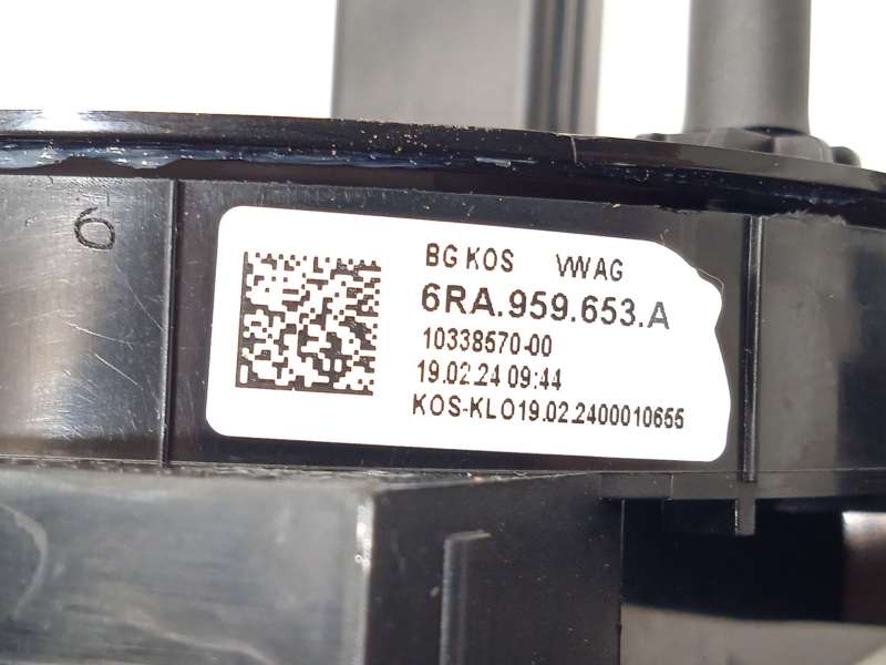 Recambio de mando intermitentes para volkswagen polo vi (aw1, bz1, ae1, bz3) 1.0 tsi referencia OEM IAM 2Q1953507L 5G0941431AQWH - Blanco 5