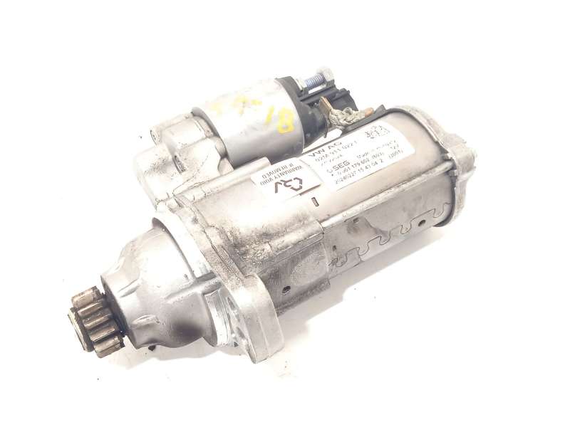 Recambio de motor arranque para volkswagen polo vi (aw1, bz1, ae1, bz3) 1.0 tsi referencia OEM IAM 02M911022F  0001179602 - Blanco