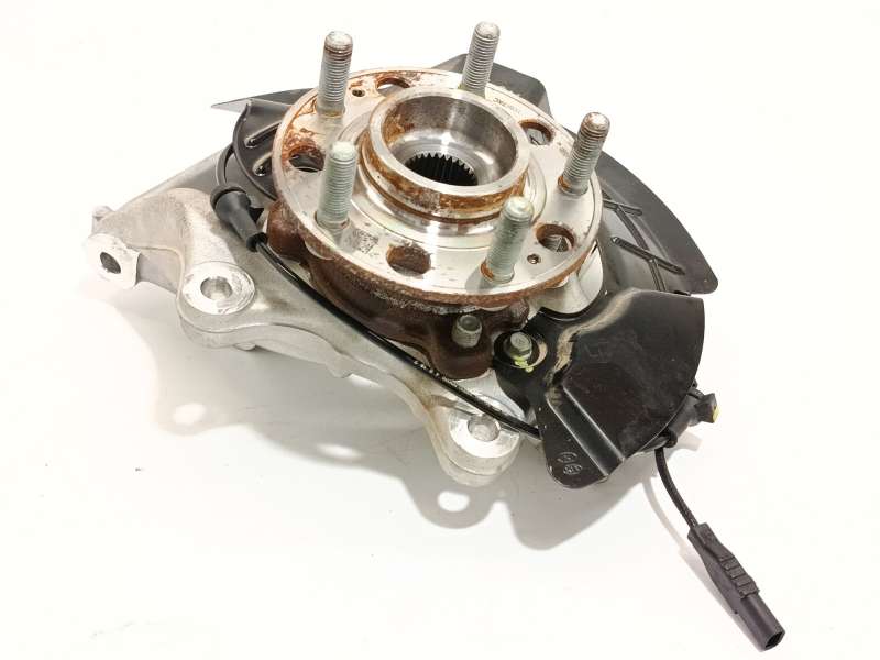 Recambio de mangueta delantera izquierda para kia sportage v (nq5) 1.6 t-gdi plug-in hybrid referencia OEM IAM 51710N7000 - Verde 2