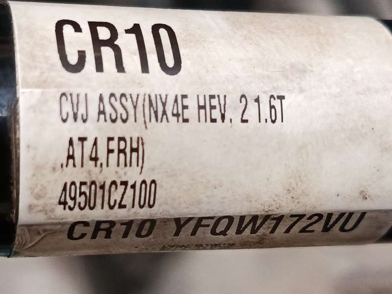 Recambio de transmision delantera derecha para kia sportage v (nq5) 1.6 t-gdi plug-in hybrid referencia OEM IAM 49501CZ100 49560 - Verde 6