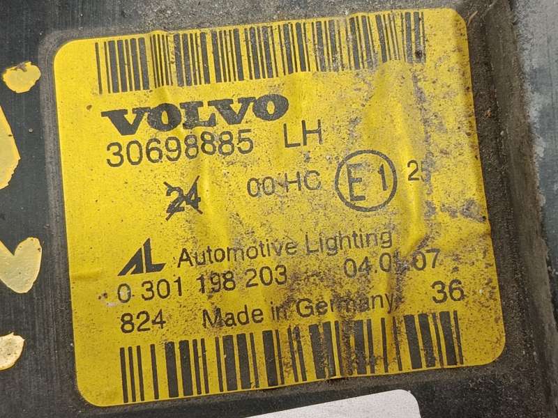 Recambio de faro izquierdo para volvo v50 (545) 2.0 d referencia OEM IAM 30698885  0301198203 - Verde 5