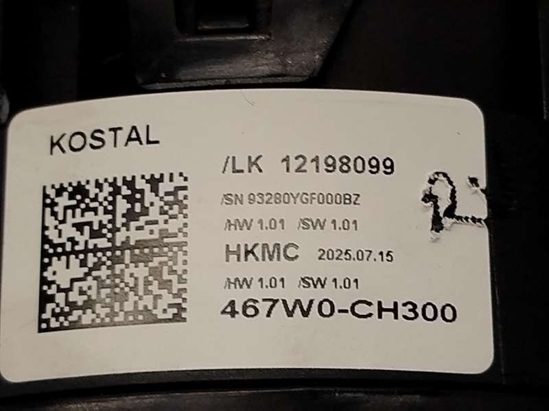 Recambio de palanca cambio para kia sportage v (nq5) 1.6 t-gdi plug-in hybrid referencia OEM IAM 467W0CH300 - Verde 6