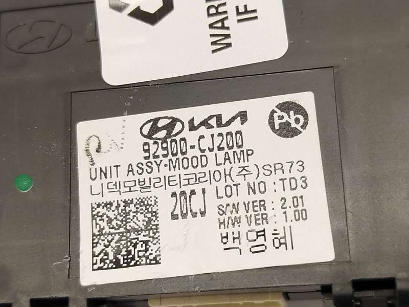Recambio de modulo electronico para kia sportage v (nq5) 1.6 t-gdi plug-in hybrid referencia OEM IAM 92900CJ200 - Verde 4