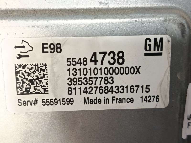 Recambio de centralita motor uce para opel astra j sports tourer (p10) 1.6 cdti (35) referencia OEM IAM 55591599 55484738 395357 - Blanco 5