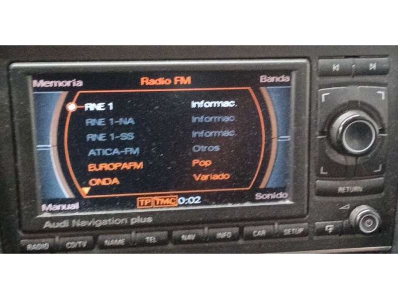 Recambio de sistema navegacion gps para seat exeo st (3r5) 2.0 tdi referencia OEM IAM 8E0035192C - Negro 8