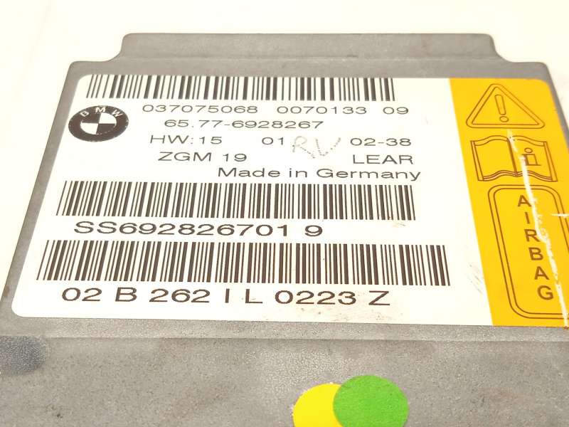 Recambio de centralita airbag para bmw 7 (e65, e66, e67) 730 d referencia OEM IAM 65776928267 - Plata 4