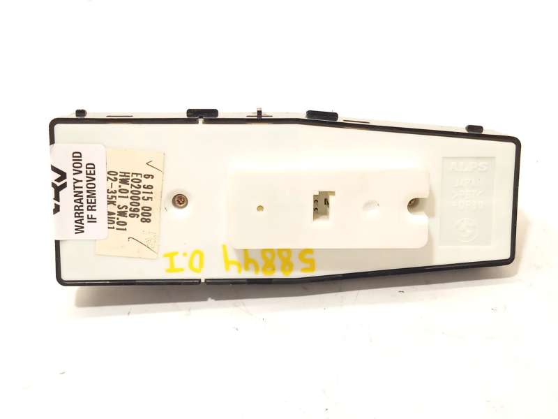 Recambio de mando elevalunas delantero izquierdo para bmw 7 (e65, e66, e67) 730 d referencia OEM IAM 61316917104 8379687 - Plata 3
