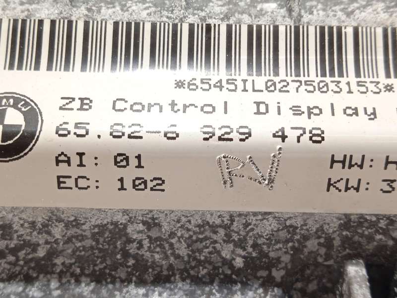 Recambio de cuadro instrumentos para bmw 7 (e65, e66, e67) 730 d referencia OEM IAM 65826929478 6929478 - Plata 5