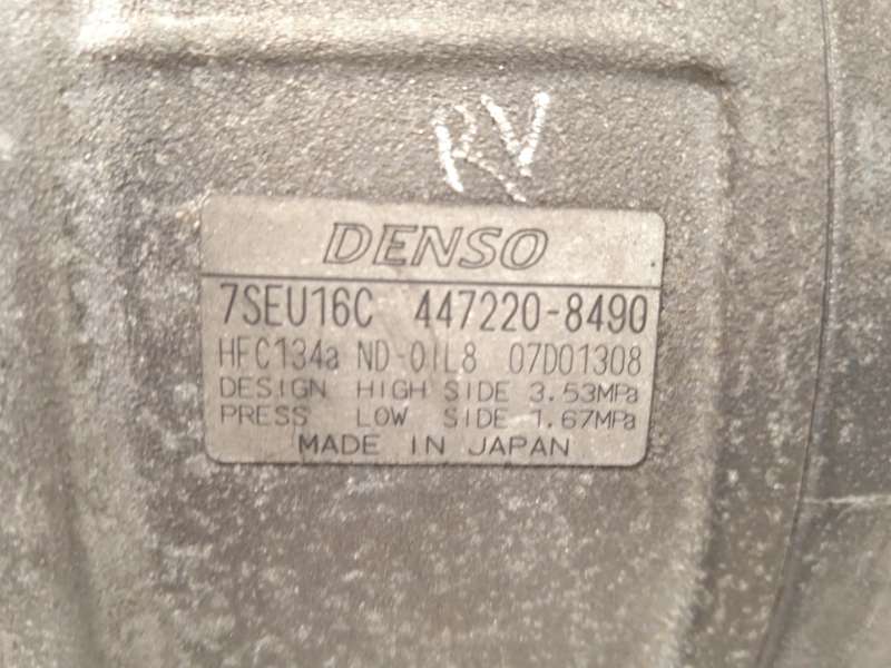 Recambio de compresor aire acondicionado para bmw 7 (e65, e66, e67) 730 d referencia OEM IAM 64506901783 7SEU16C 4472208490 - Plata 5
