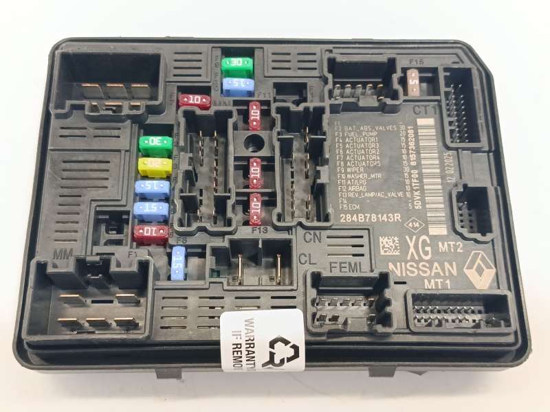 Recambio de caja reles / fusibles para renault austral tce 130 referencia OEM IAM 284B78143R  5DVK1TF00 - Gris 4
