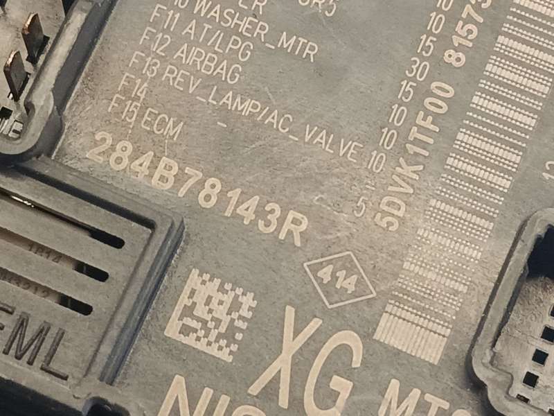 Recambio de caja reles / fusibles para renault austral tce 130 referencia OEM IAM 284B78143R  5DVK1TF00 - Gris 6