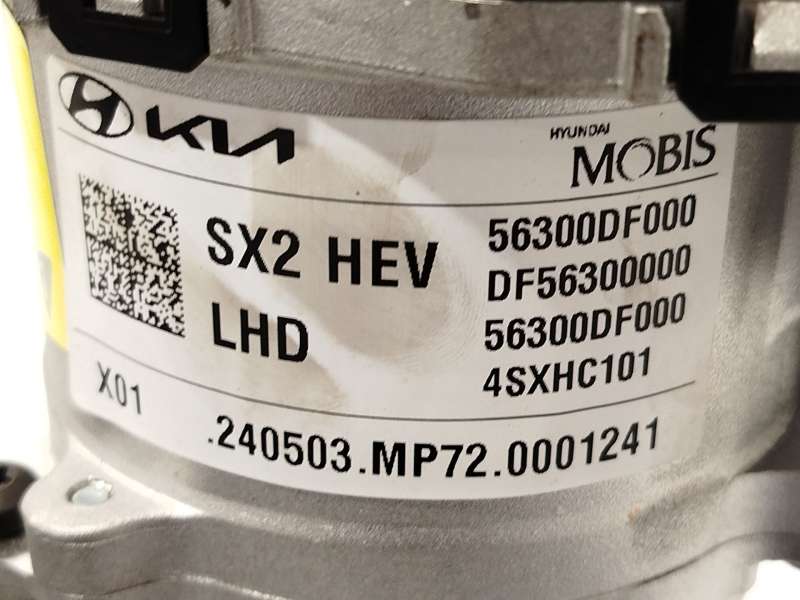 Recambio de columna direccion para hyundai kona (os, ose, osi) 1.6 gdi hybrid referencia OEM IAM 56300DF000 - Gris 4