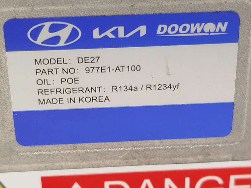 Recambio de compresor aire acondicionado para hyundai kona (os, ose, osi) 1.6 gdi hybrid referencia OEM IAM 977E1AT100 - Gris 6