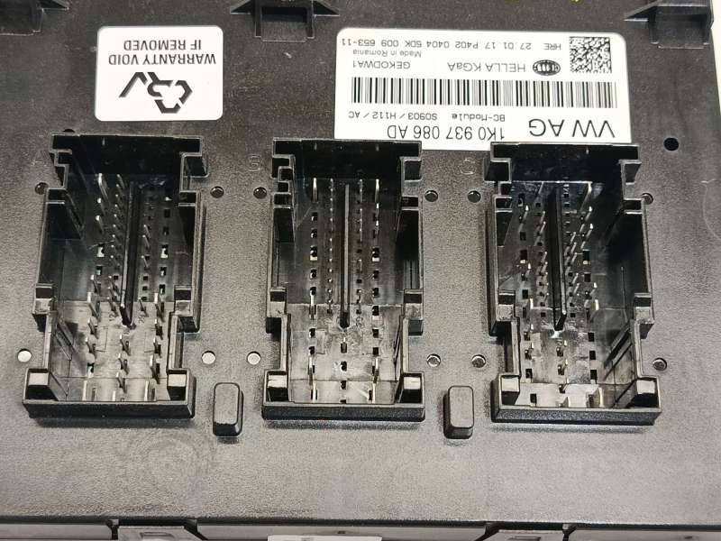 Recambio de modulo confort para skoda yeti (5l) 1.2 tsi referencia OEM IAM 1K0937086AD  5DK009653 - Plata 4
