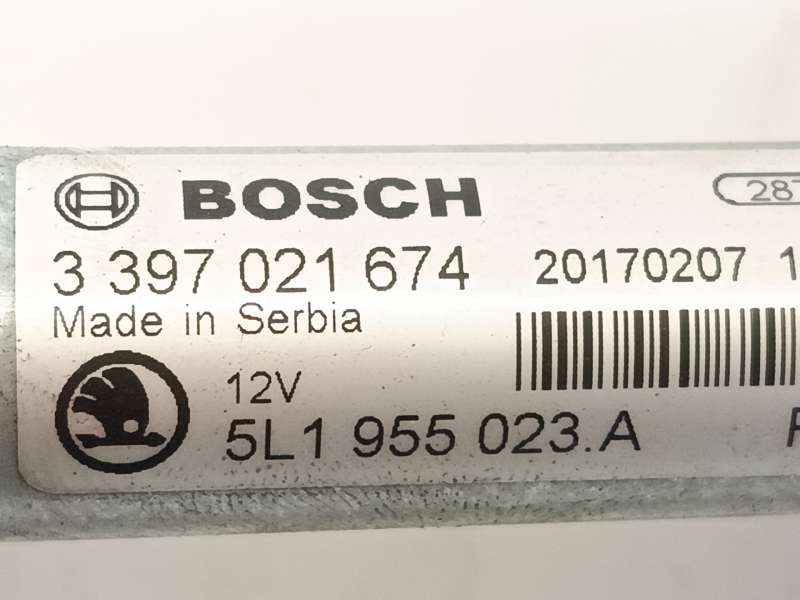 Recambio de motor limpia delantero para skoda yeti (5l) 1.2 tsi referencia OEM IAM 5L1955023A  3397021674 - Plata 6