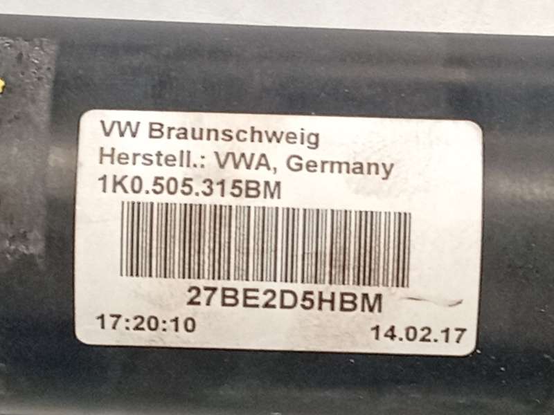 Recambio de puente trasero para skoda yeti (5l) 1.2 tsi referencia OEM IAM 1K0505315BM - Plata 5