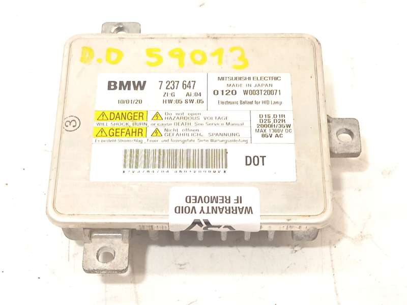 Recambio de centralita faros xenon para bmw x1 (e84) xdrive 18 d referencia OEM IAM 7237647 63117237647 - Marron 2