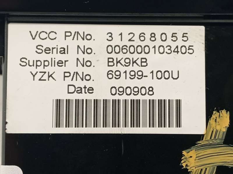 Recambio de pantalla multifuncion para volvo c30 (533) 2.0 d referencia OEM IAM 31268055 - Antracita 5