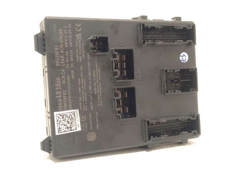 Recambio de modulo electronico para opel frontera gs 1.2 t xht hybrid edct6 s/s 145 referencia OEM IAM 9868483880 - Azul 2