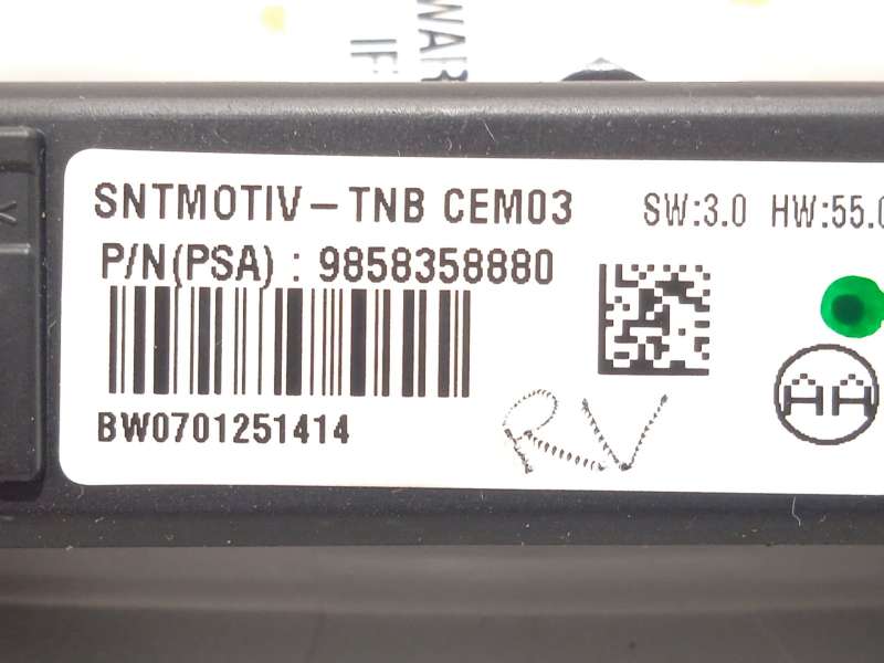Recambio de luz interior para opel frontera gs 1.2 t xht hybrid edct6 s/s 145 referencia OEM IAM 9858358880 98573173UW - Azul 4