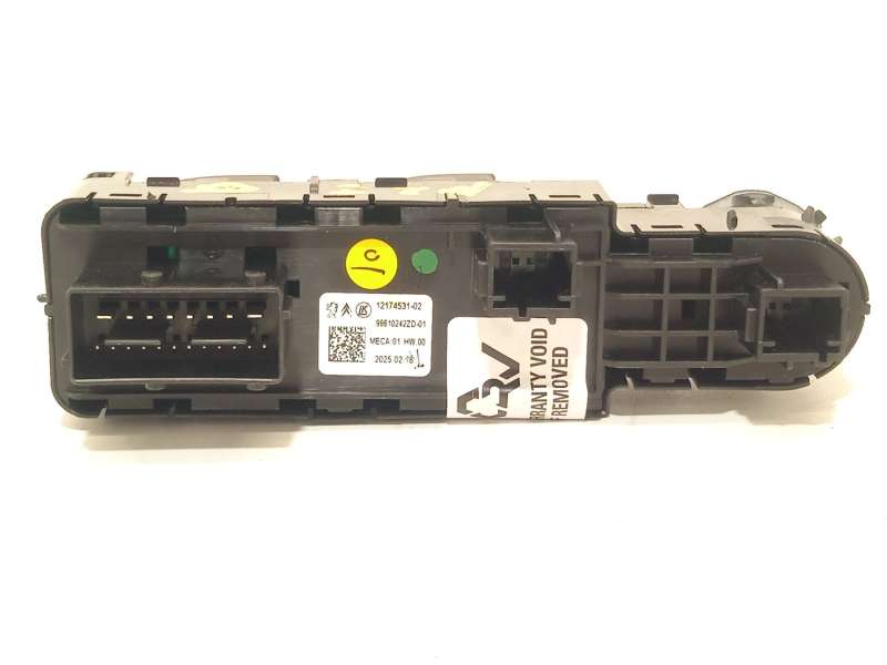 Recambio de mando elevalunas delantero izquierdo para opel frontera gs 1.2 t xht hybrid edct6 s/s 145 referencia OEM IAM 9861024 - Azul 3