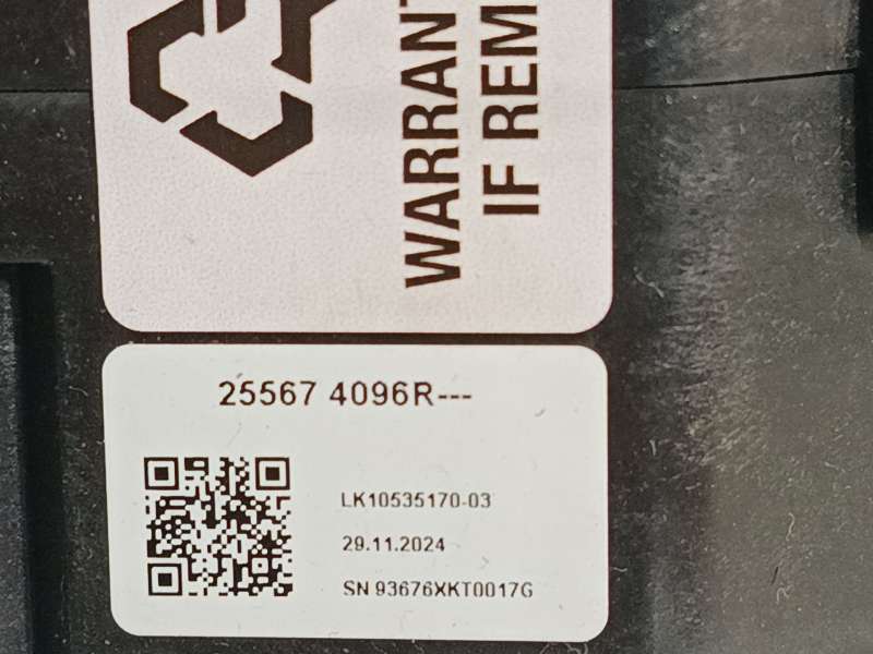 Recambio de mando intermitentes para renault austral tce 130 referencia OEM IAM 255674096R - Gris 9