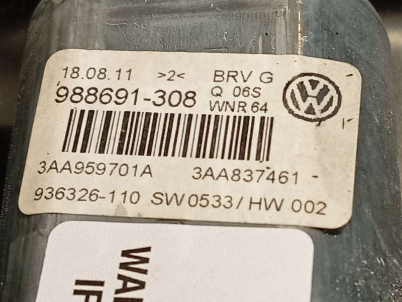Recambio de elevalunas delantero izquierdo para volkswagen passat b7 variant (365) 2.0 tdi referencia OEM IAM 3AA837461 3AA95970 - Gris 5