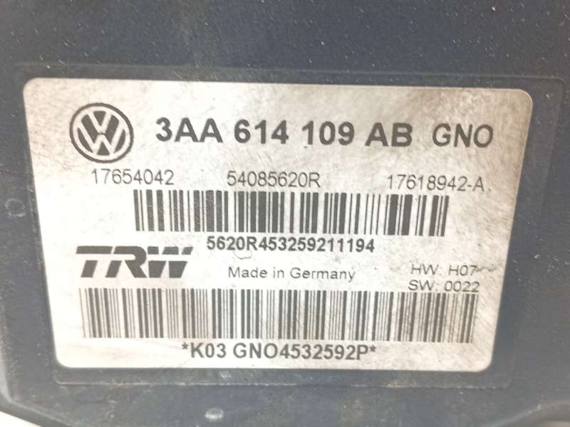 Recambio de abs para volkswagen passat b7 variant (365) 2.0 tdi referencia OEM IAM 3AA614109AB 17654042 54085620R - Gris 6