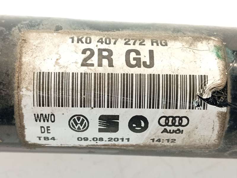 Recambio de transmision delantera derecha para volkswagen passat b7 variant (365) 2.0 tdi referencia OEM IAM 1K0407272RG - Gris 5